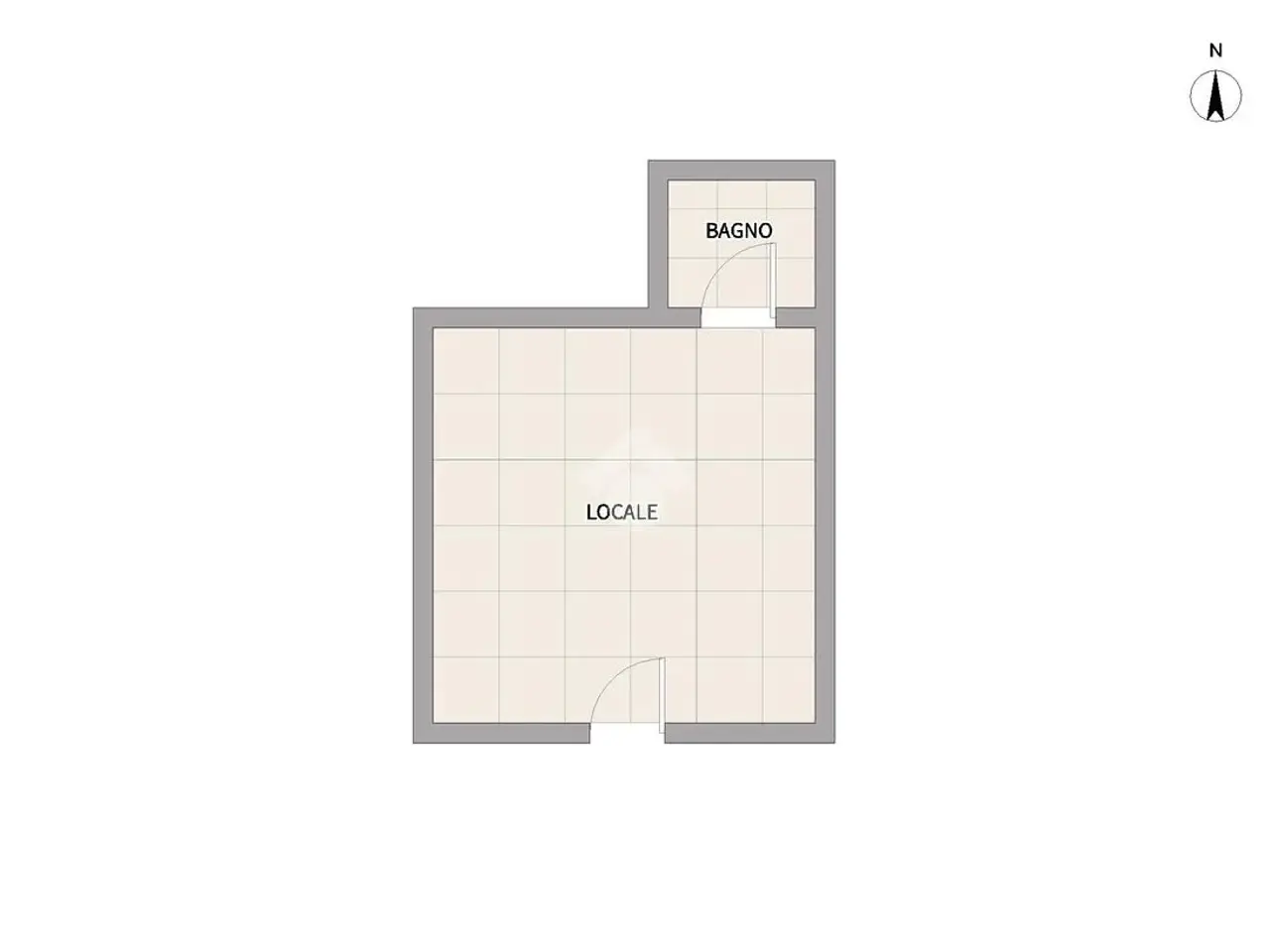 Negozio in Via Salvatore Gambardella 160, Napoli, {3} - Planimetria 1