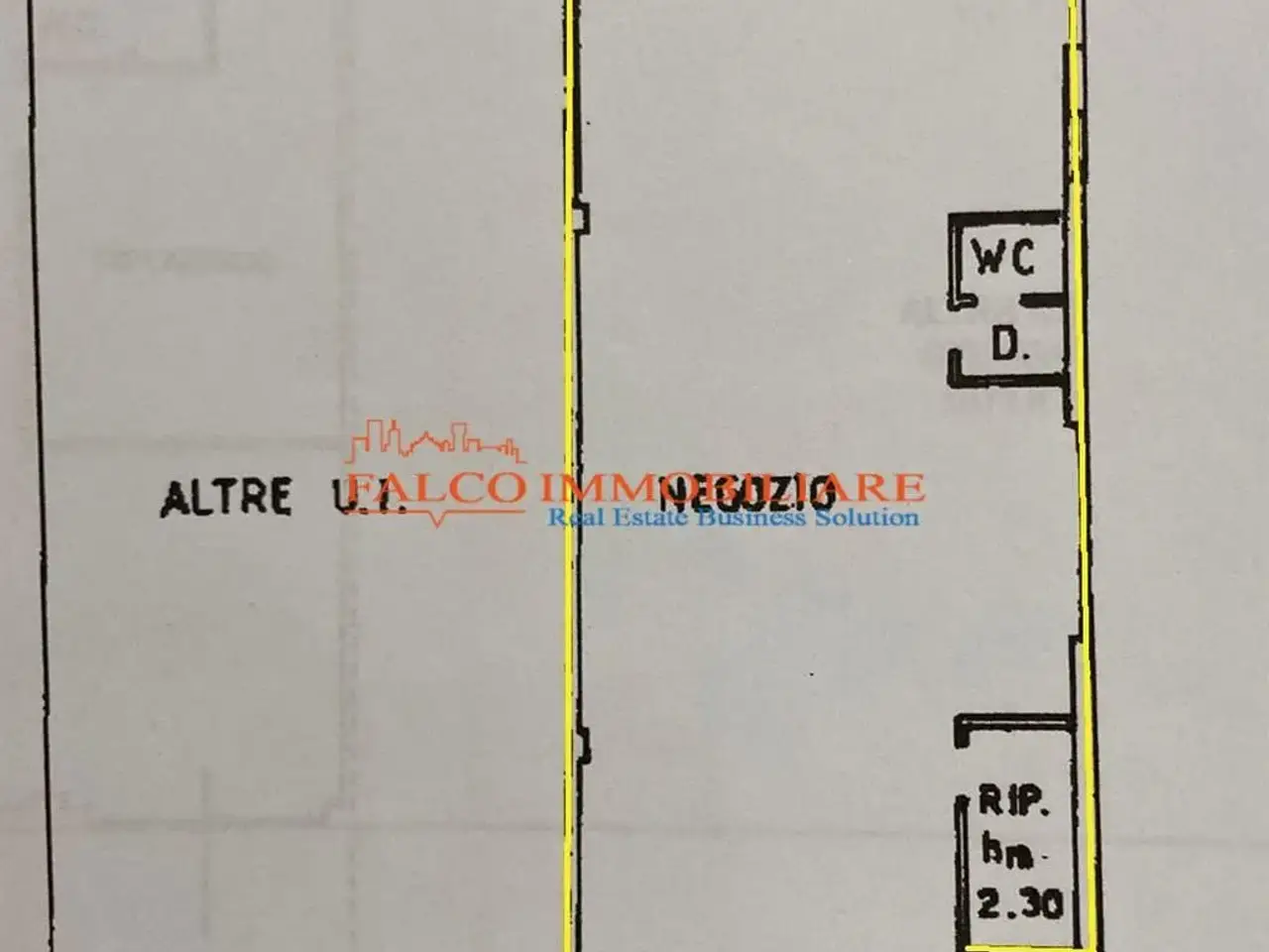 Negozio in Ss33 del Sempione, Castelletto Sopra Ticino, {3} - Planimetria 1