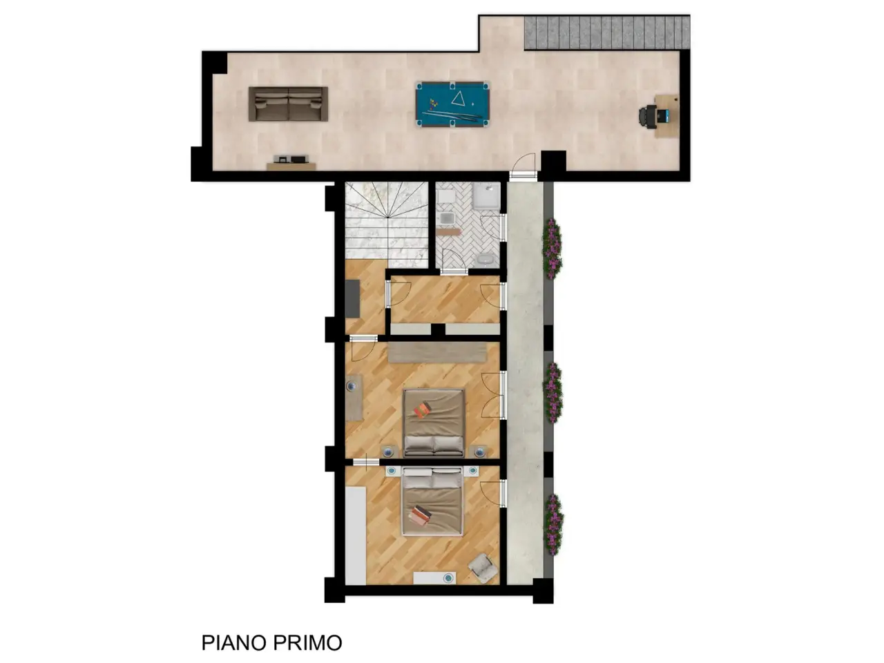 Fabbricato misto in Via Palmiro Togliatti, Corsico, {3} - Planimetria 1
