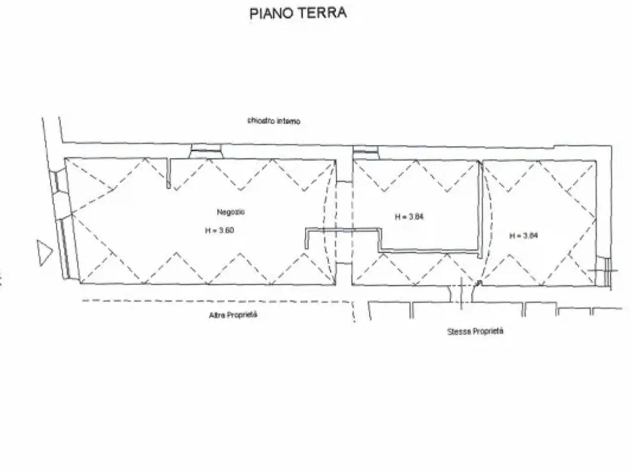 Negozio in Via dei Sabini, Ascoli Piceno, {3} - Planimetria 1