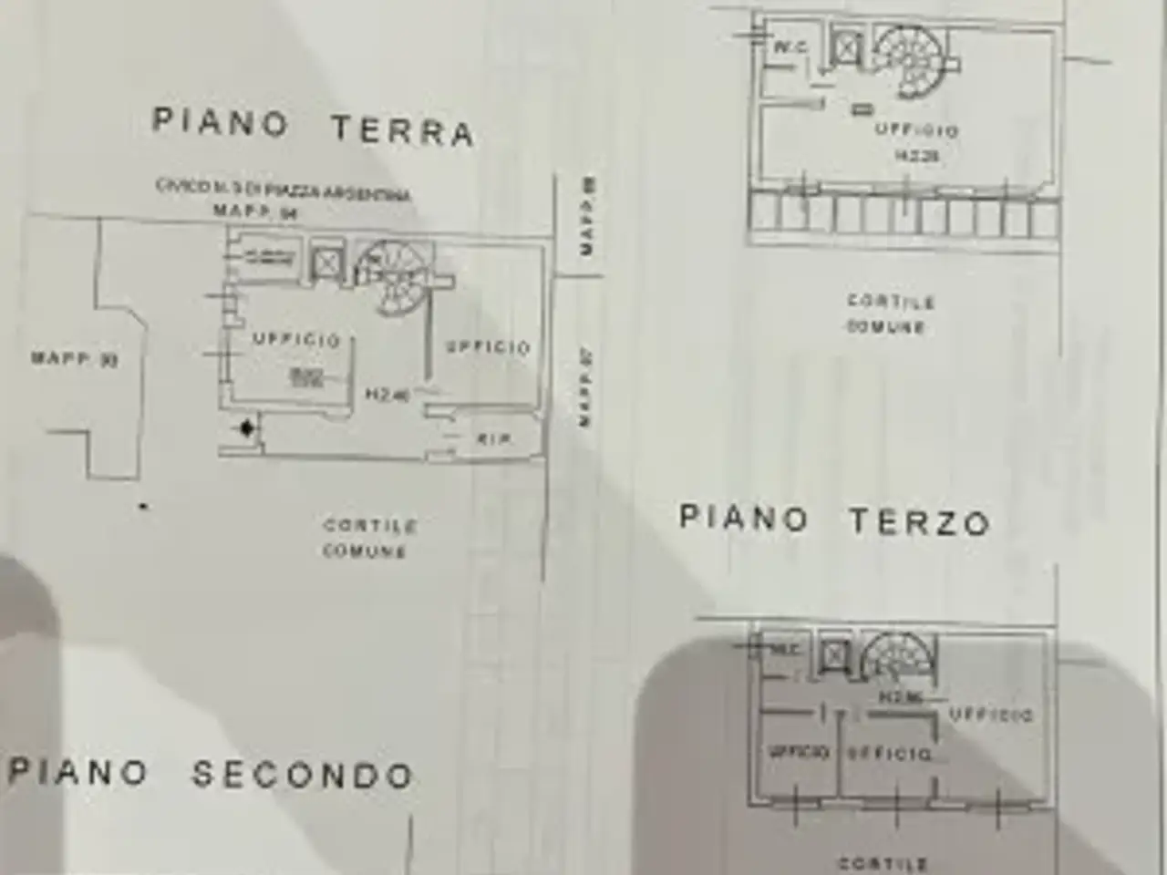 Ufficio in Piazza Argentina 5, Milano, {3} - Planimetria 1
