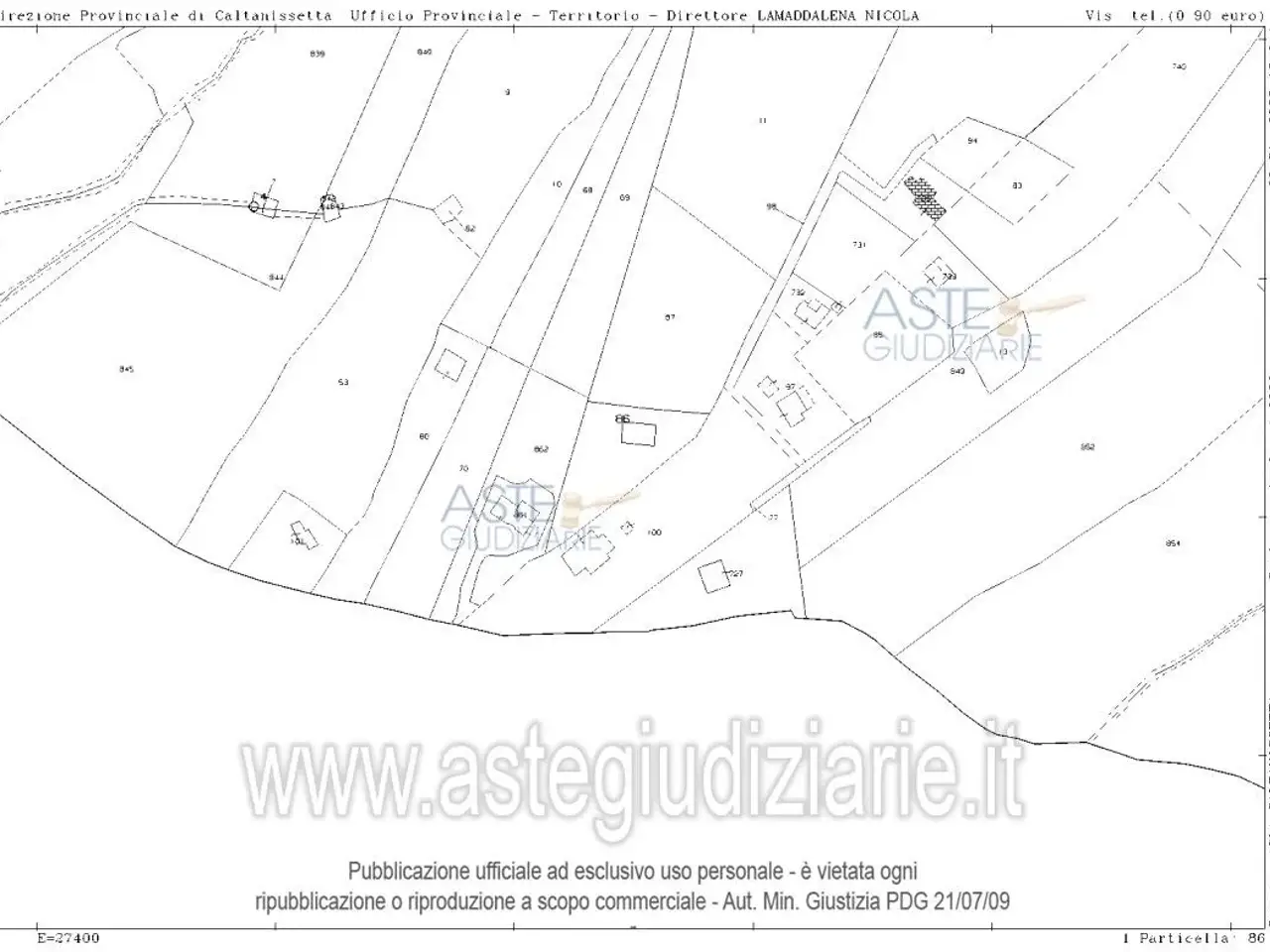 Magazzino in Contrada Perciata Ciccoliporci, Caltanissetta, {3} - Planimetria 1