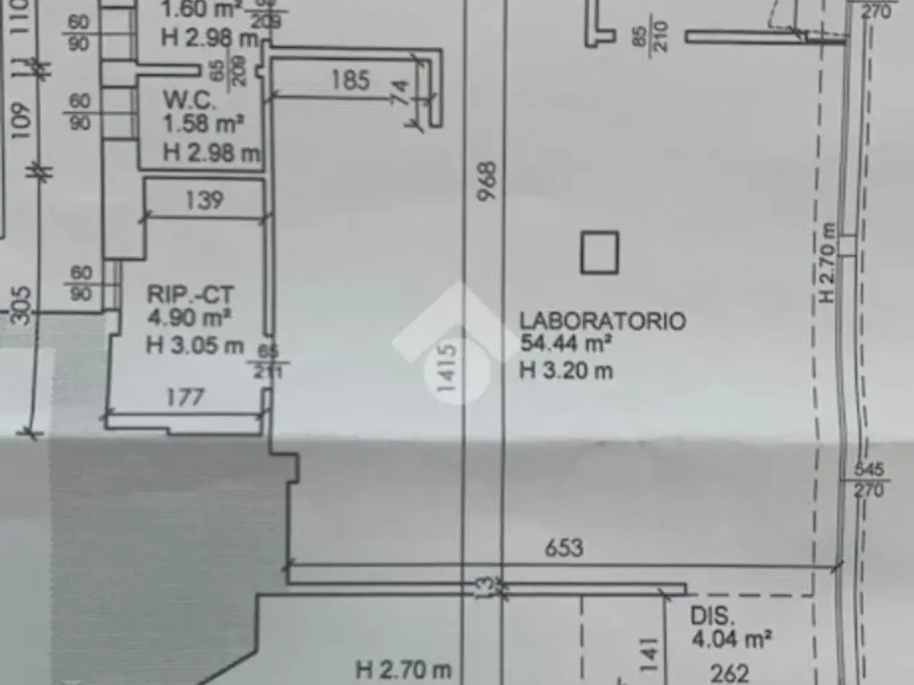 Negozio in Via Via della Provvidenza 78, Rubano, {3} - Planimetria 1