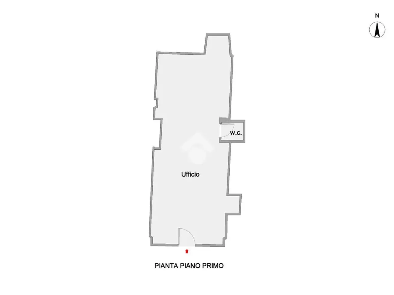 Ufficio in Corso Giuseppe Garibaldi 89, Giulianova, {3} - Planimetria 1