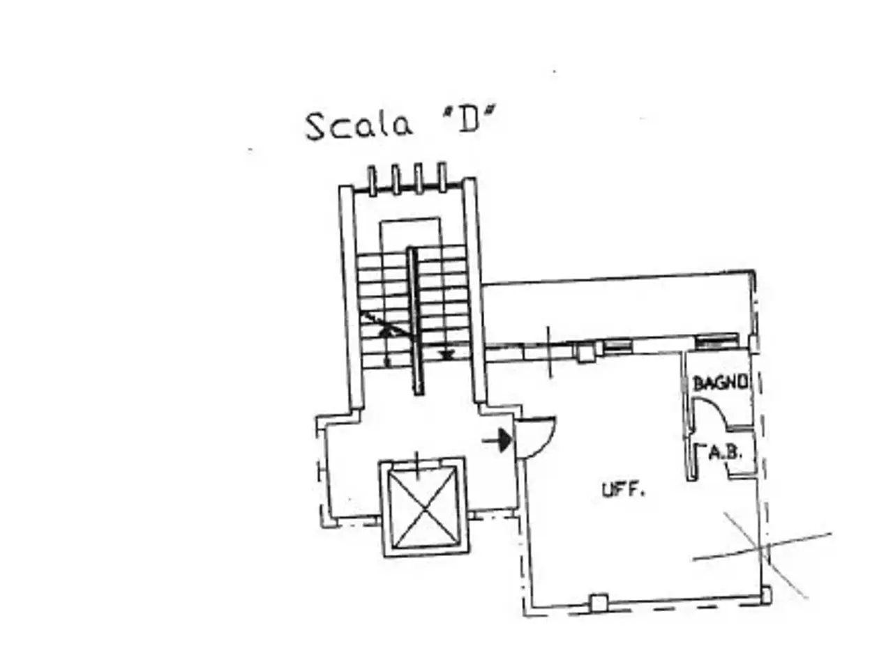 Ufficio in Via Taranto 185, Lecce, {3} - Planimetria 1