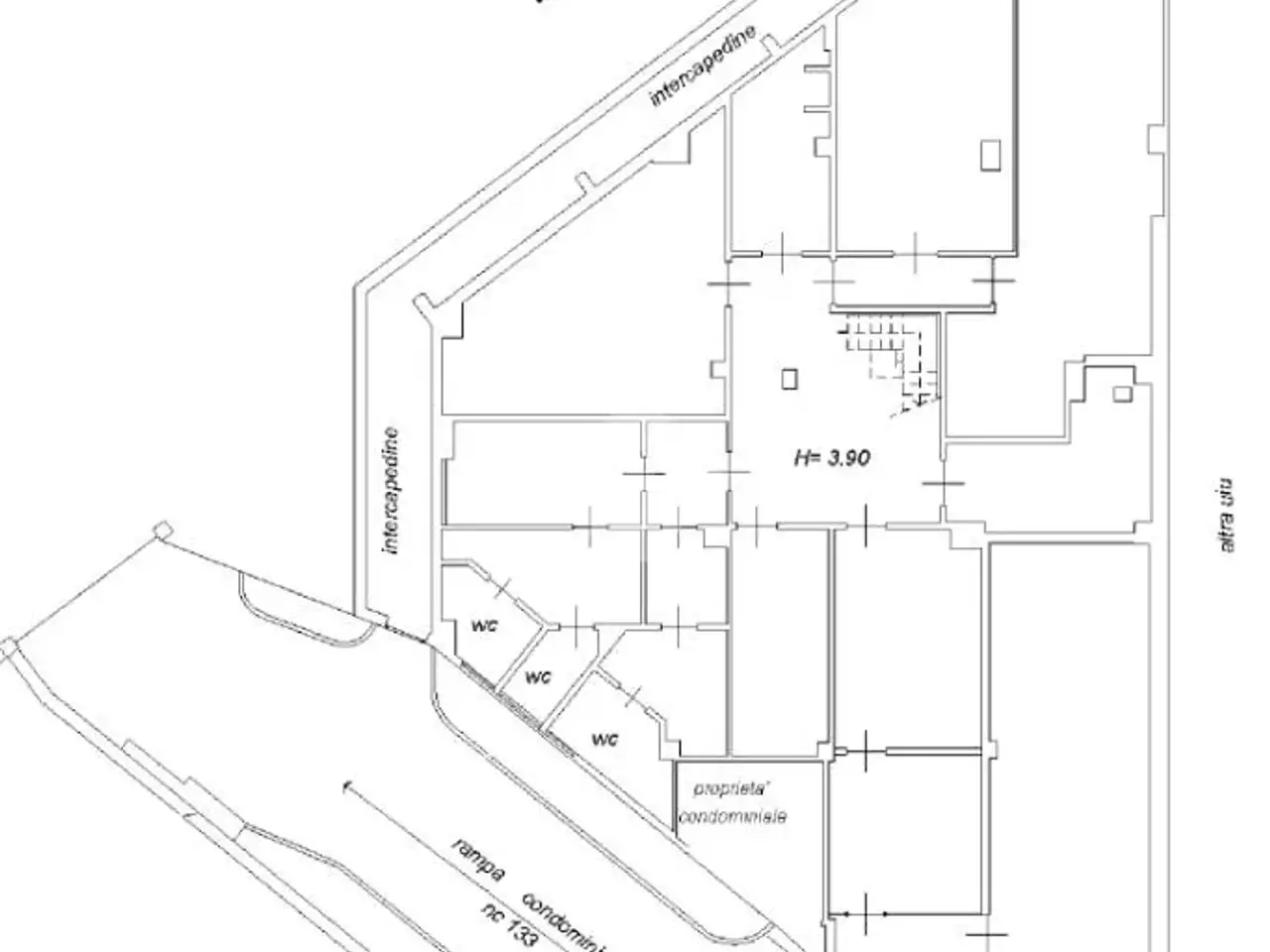 Negozio in Via Val Maira 133, Roma, {3} - Planimetria 1