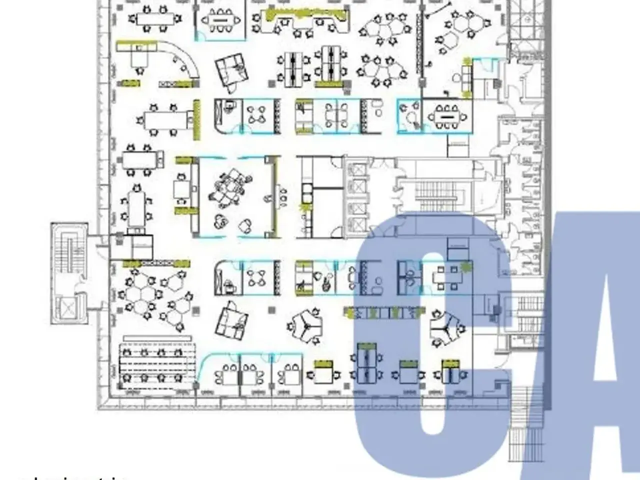 Ufficio in Viale Sarca, Milano, {3} - Planimetria 1
