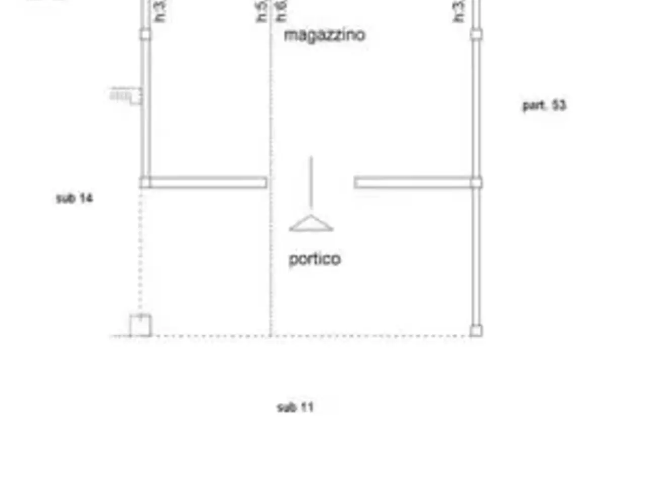 Magazzino in Strada Monasterolo 64, Savigliano, {3} - Planimetria 1