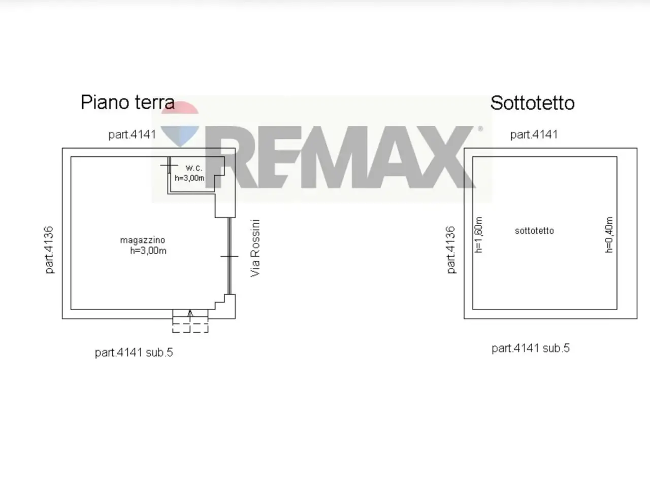 Esercizio commerciale in Via Francesco Crispi 176, Grammichele, {3} - Planimetria 1