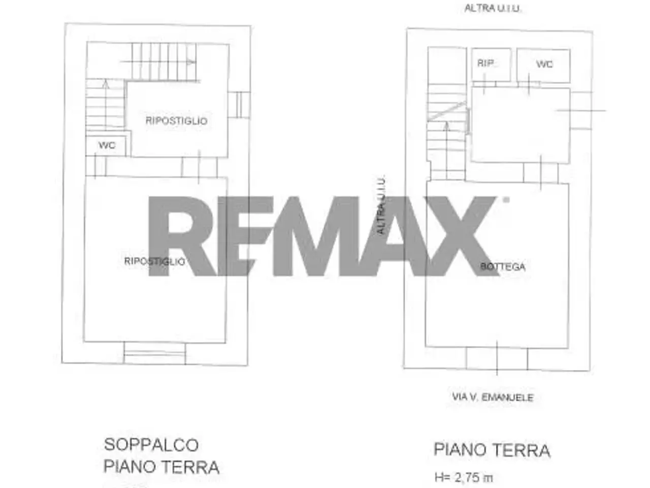 Negozio in Via Vittorio Emanuele III 379, Paterno', {3} - Planimetria 1