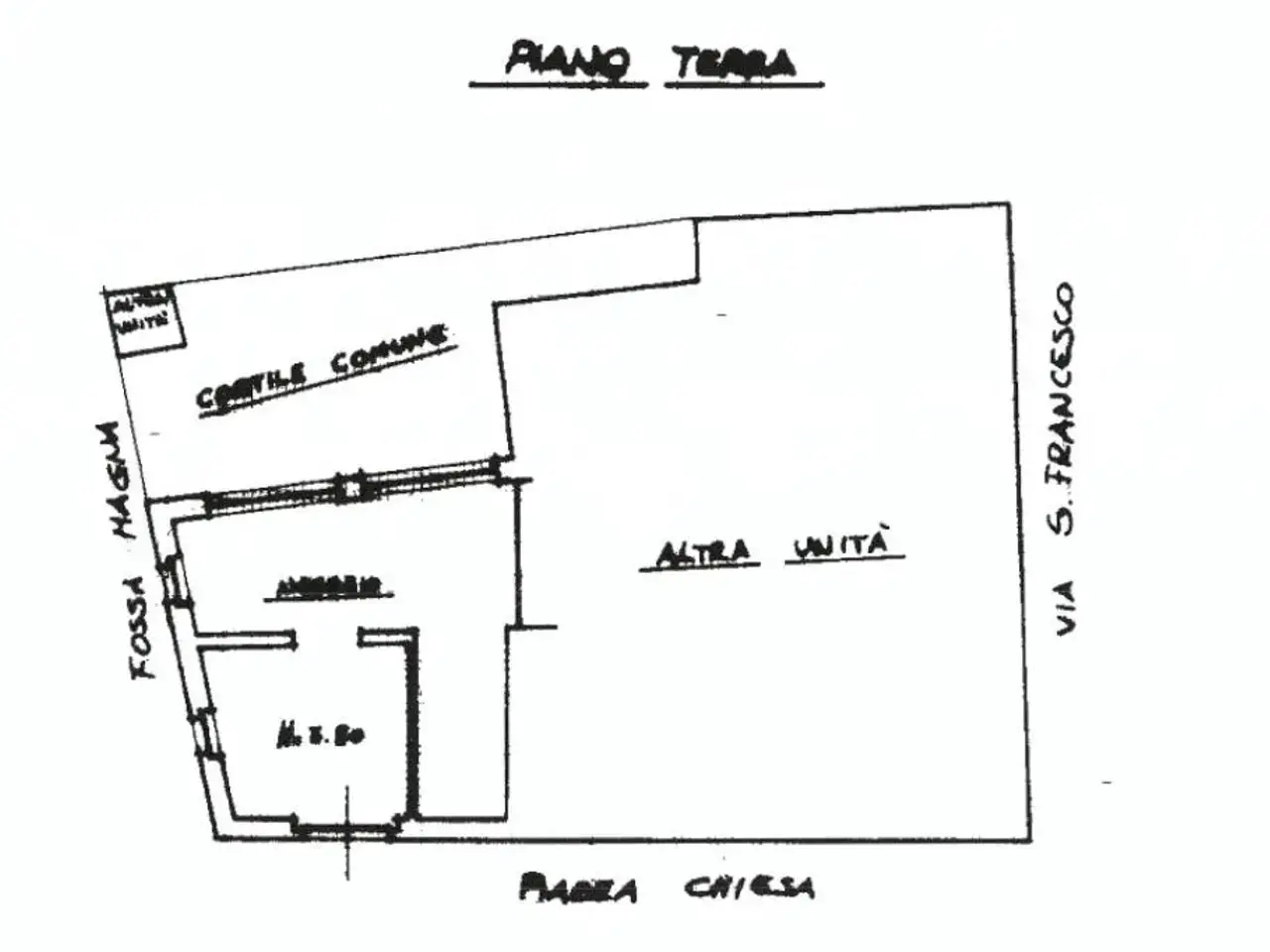 Negozio in Piazza Chiesa 2, Carpenedolo, {3} - Planimetria 1
