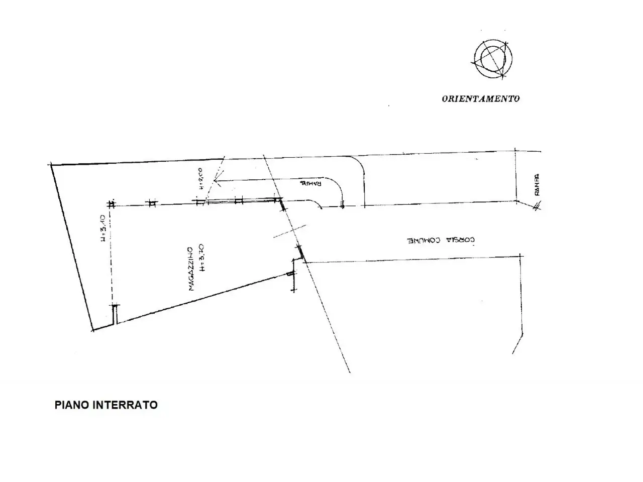 Magazzino in , Bologna, {3} - Planimetria 1