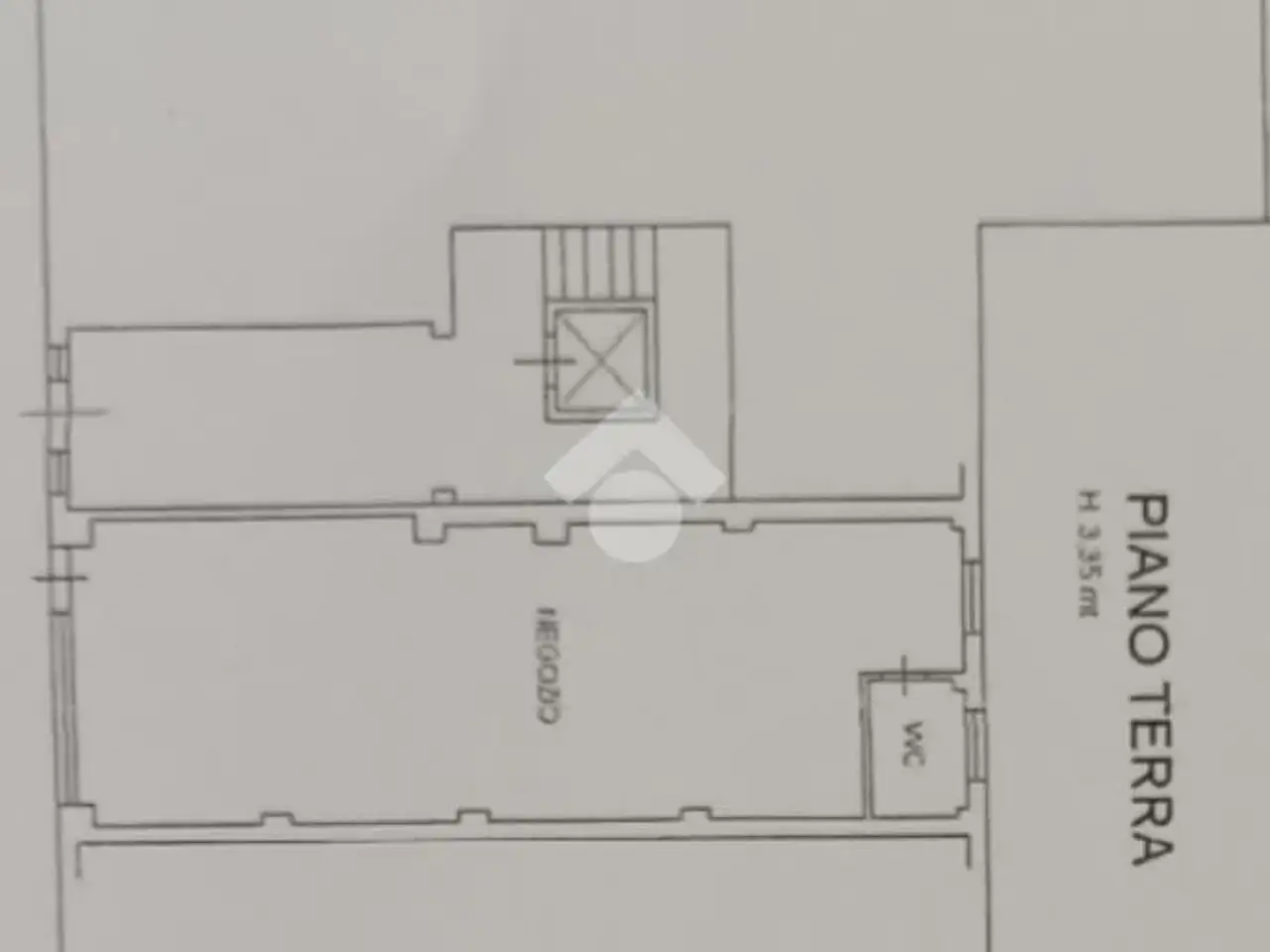 Negozio in Via Brescia, Parma, {3} - Planimetria 1