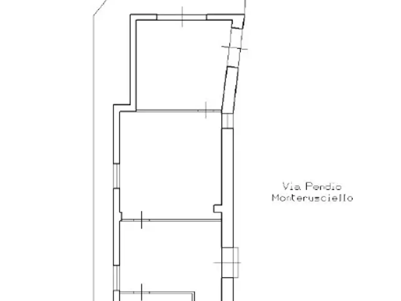 Negozio in Via Pendio Monteruscello, Pozzuoli, {3} - Planimetria 1