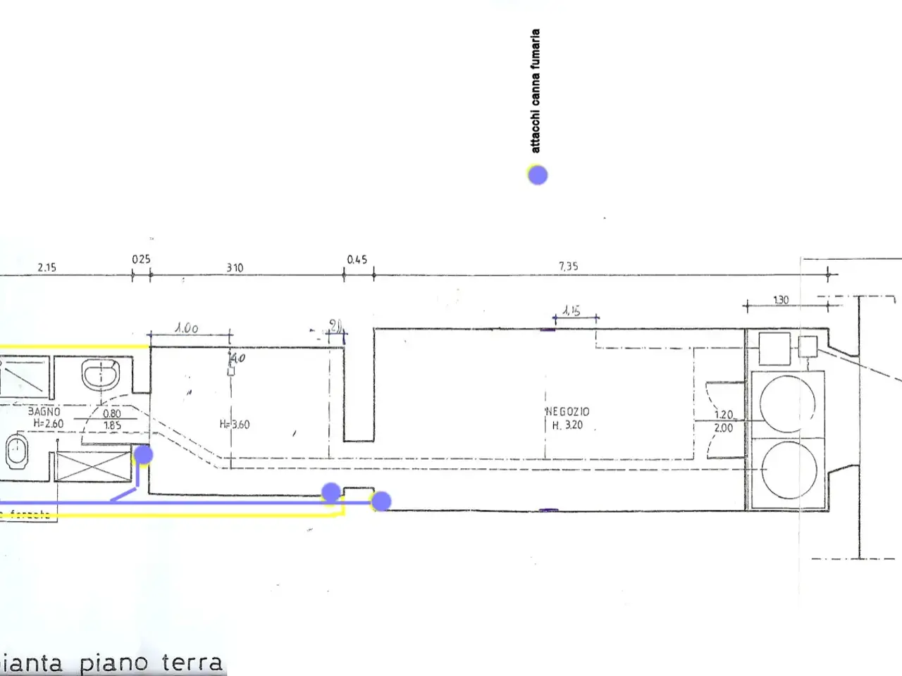 Negozio in Borgo San Frediano, Firenze, {3} - Planimetria 1