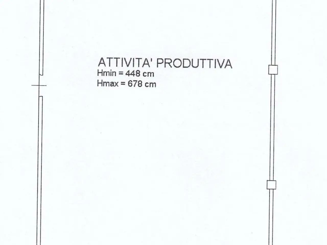 Capannone in Via XX Settembre, Rovellasca, {3} - Planimetria 1