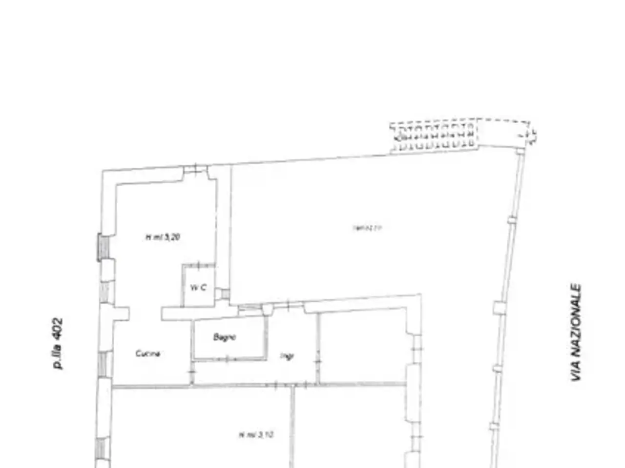 Negozio in Via Nazionale 236, Taormina, {3} - Planimetria 1