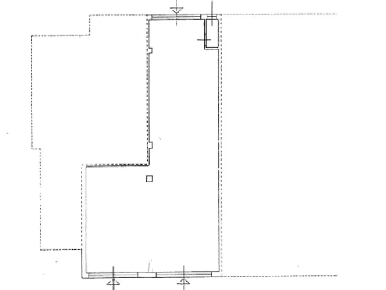 Negozio in Via Santa Caterina 13, La Valletta Brianza, {3} - Planimetria 1