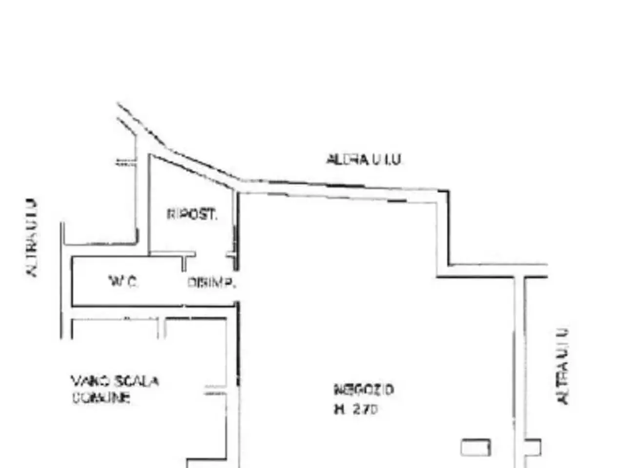 Negozio in Via Girolamo Bagatta 43, Desenzano Del Garda, {3} - Planimetria 1