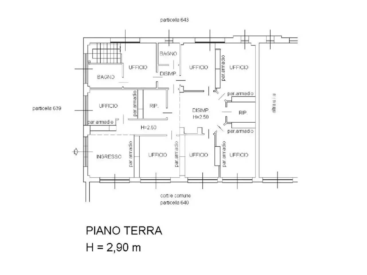 Negozio in Via Giuseppe Mazzini 5, Muggiò, {3} - Planimetria 1