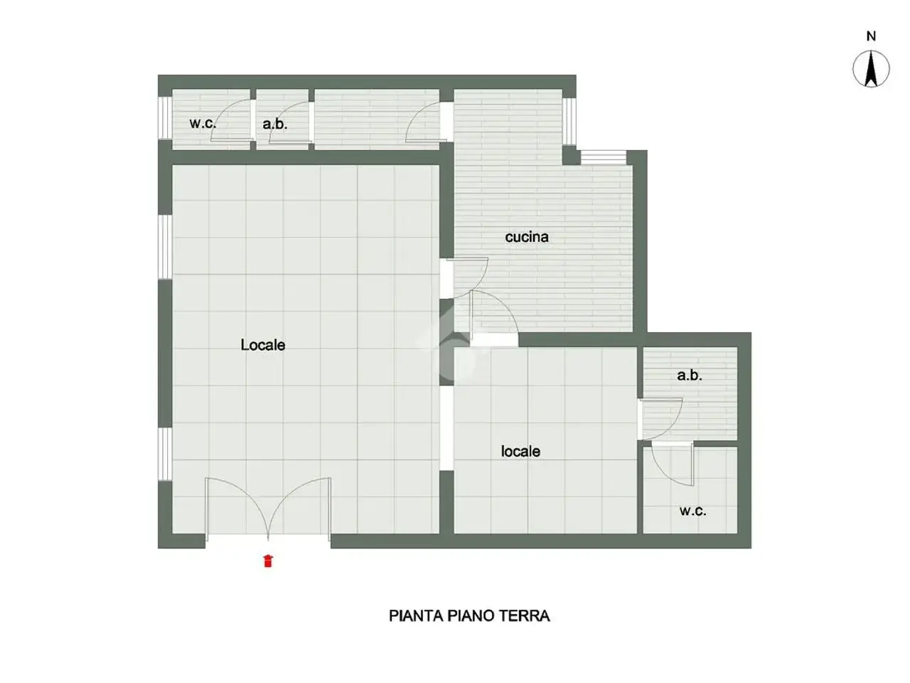 Negozio in Via Nazionale Nord 44, Pineto, {3} - Planimetria 1