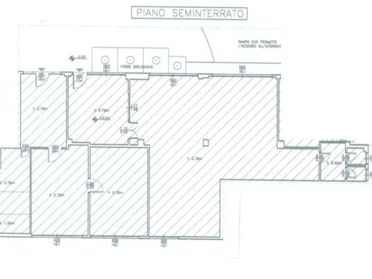 Negozio in Via Lunga, Firenze, {3} - Planimetria 1