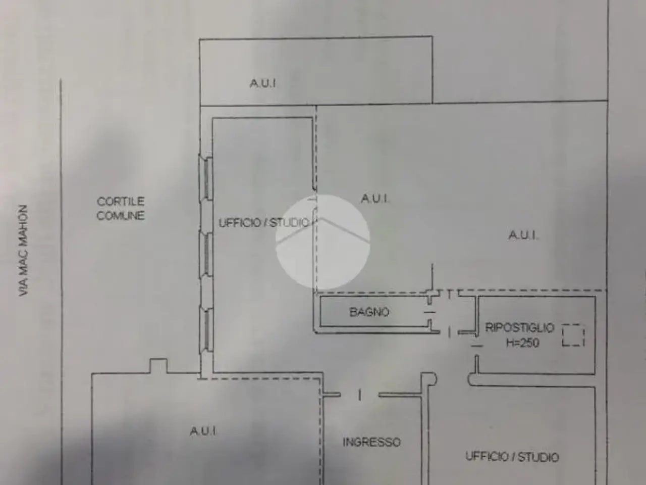Ufficio in Via G. Garibaldi 43, Boffalora Sopra Ticino, {3} - Planimetria 1