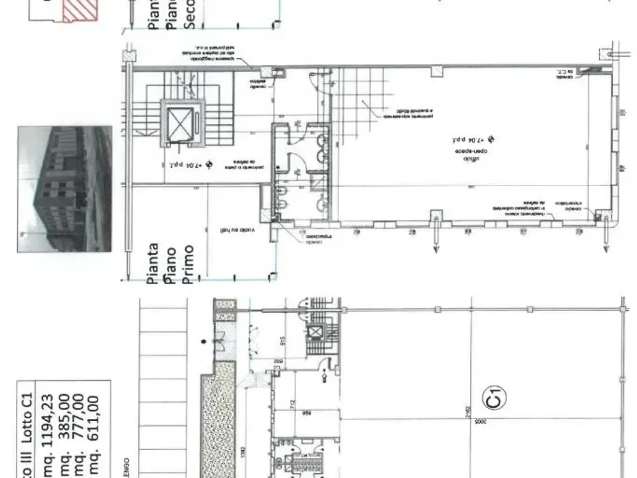 Capannone in Via Cottolengo, Mappano, {3} - Planimetria 1