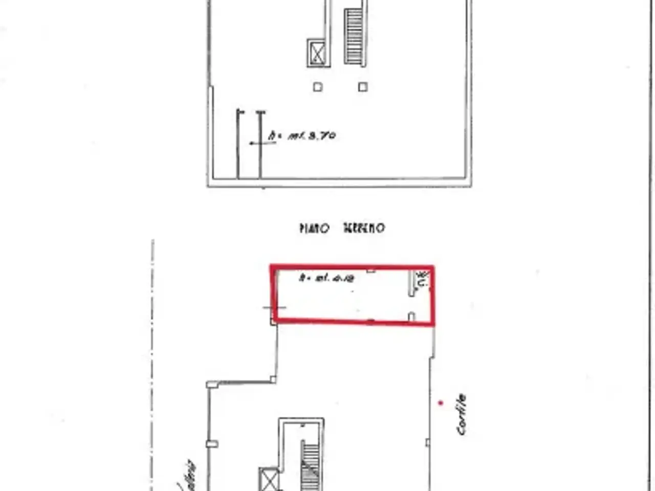 Negozio in Piazza Europa 14, Cuneo, {3} - Planimetria 1