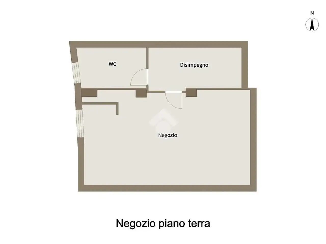 Negozio in Piazza Pasque Veronesi 3, Verona, {3} - Planimetria 1