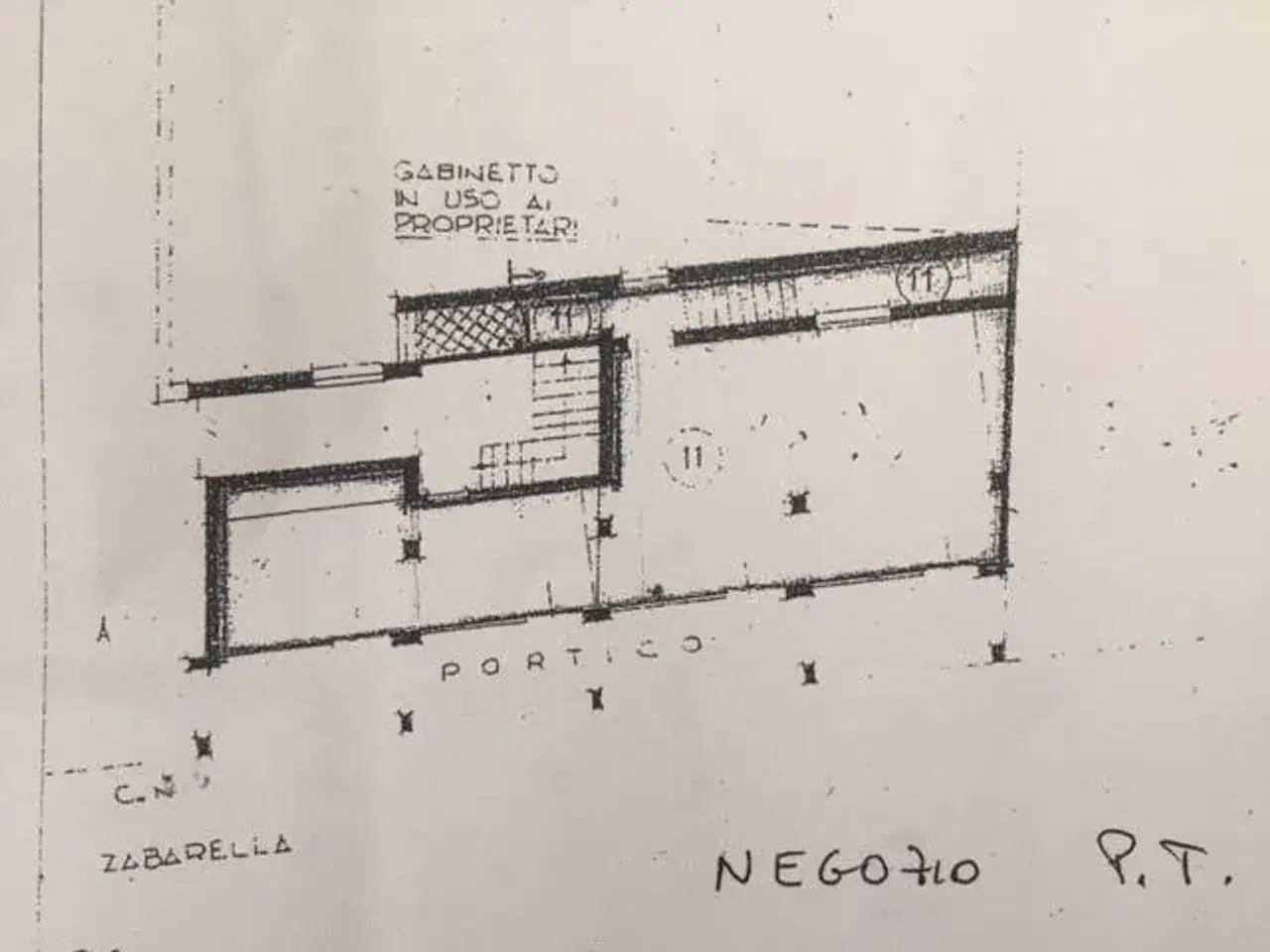Negozio in , Padova, {3} - Planimetria 1
