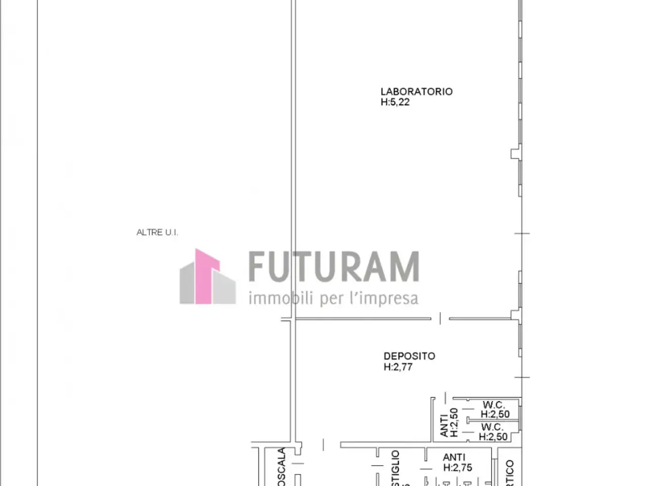 Capannone in Viale del Lavoro, Vigonza, {3} - Planimetria 1