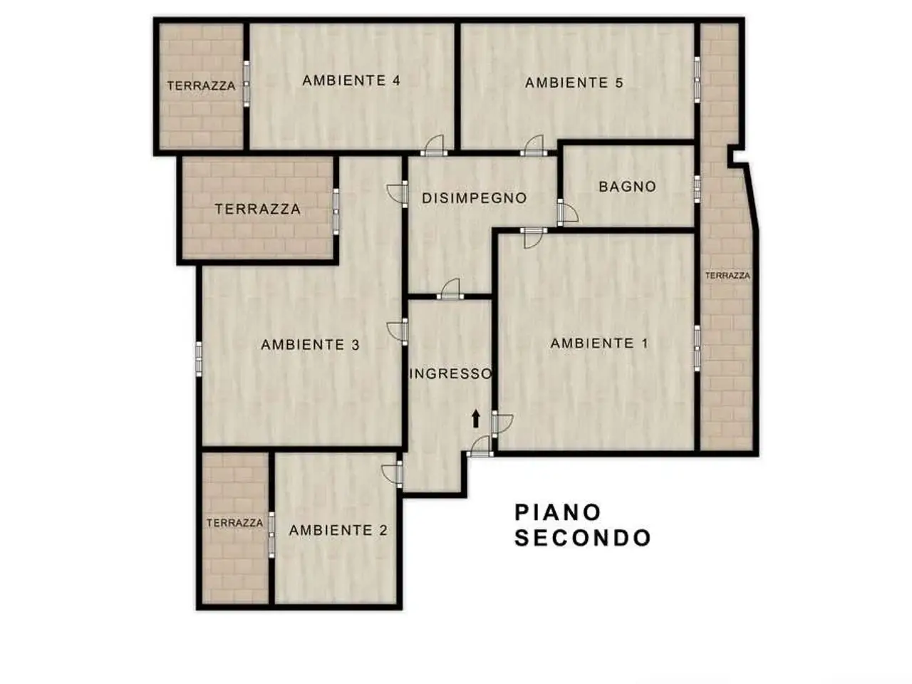 Ufficio in , Pistoia, {3} - Planimetria 1