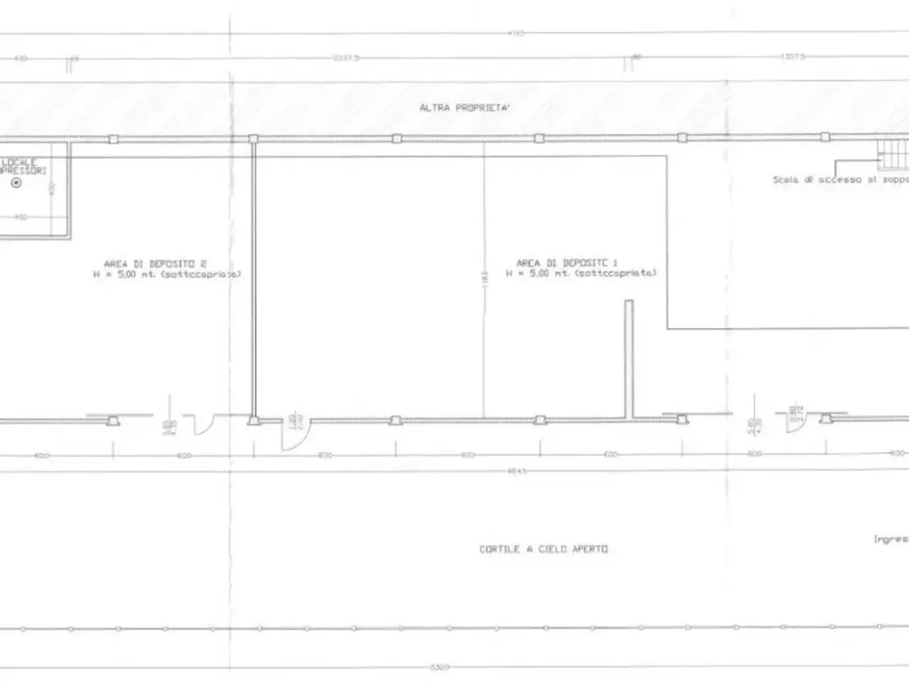 Laboratorio in Via Iseo, San Giuliano Milanese, {3} - Planimetria 1