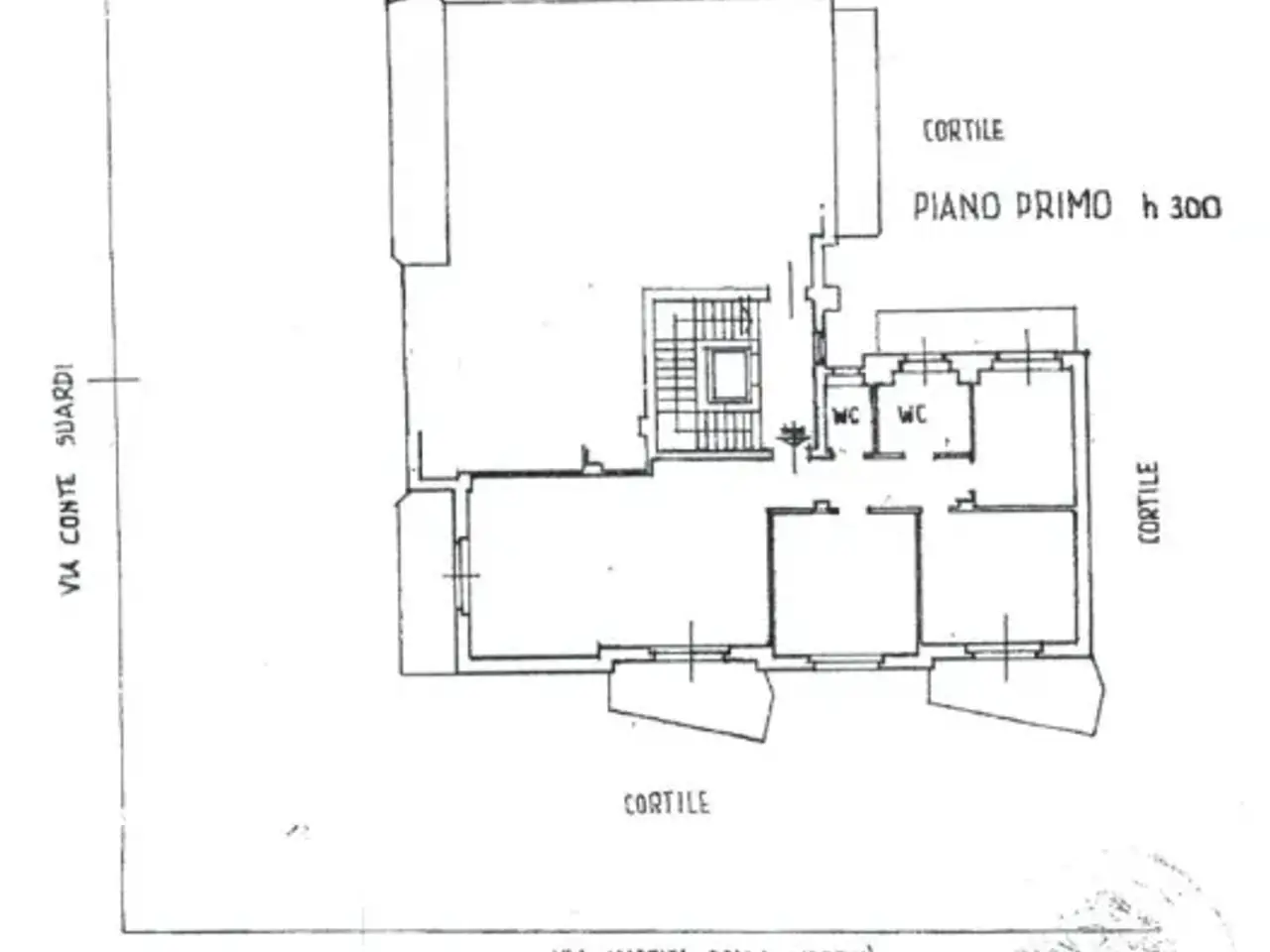 Ufficio in Via Conte Suardi, Segrate, {3} - Planimetria 1