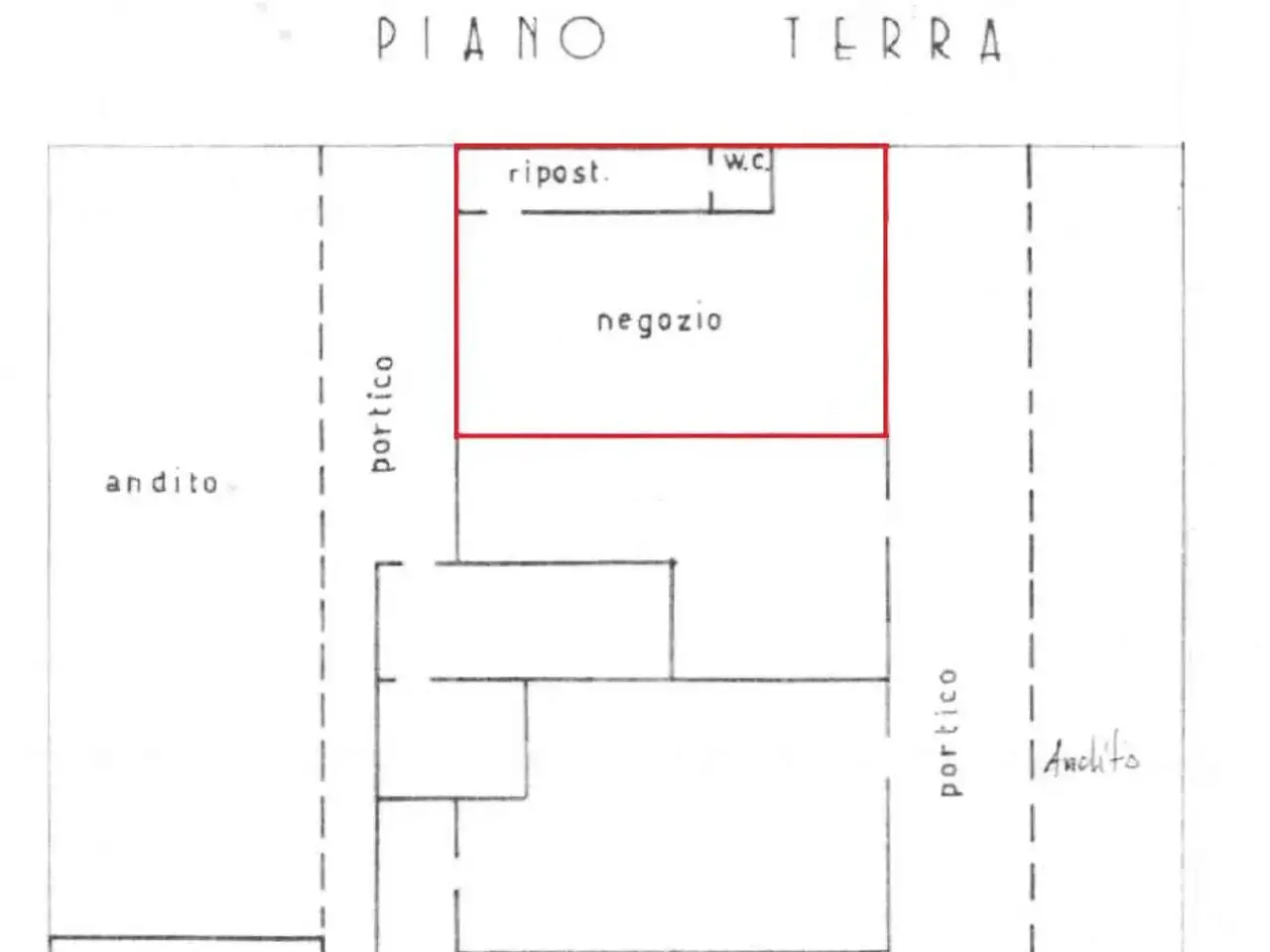 Negozio in Viale delle Acque Acidule 16, Peio, {3} - Planimetria 1