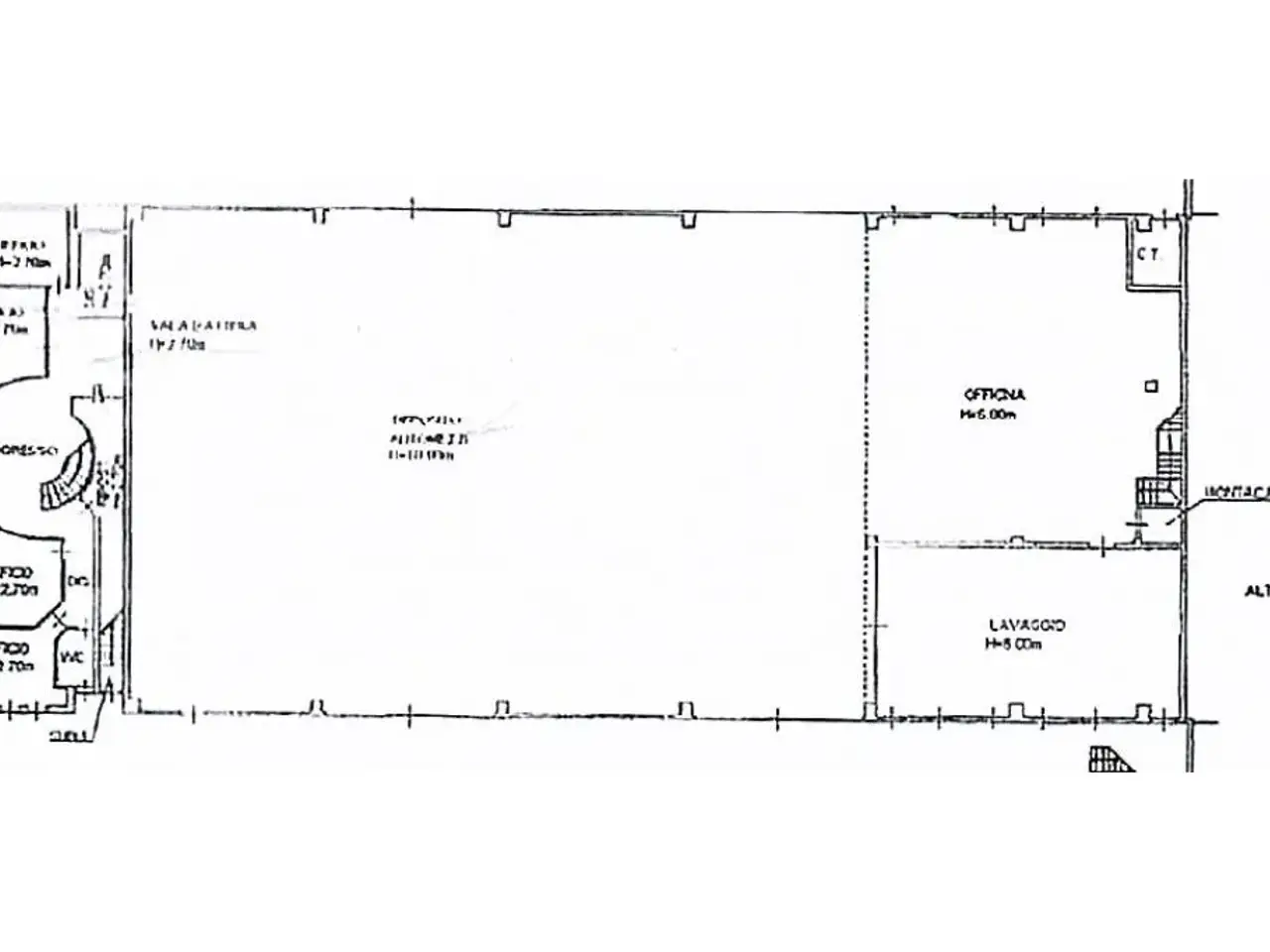 Capannone in Via Enrico Fermi 1, Palosco, {3} - Planimetria 1