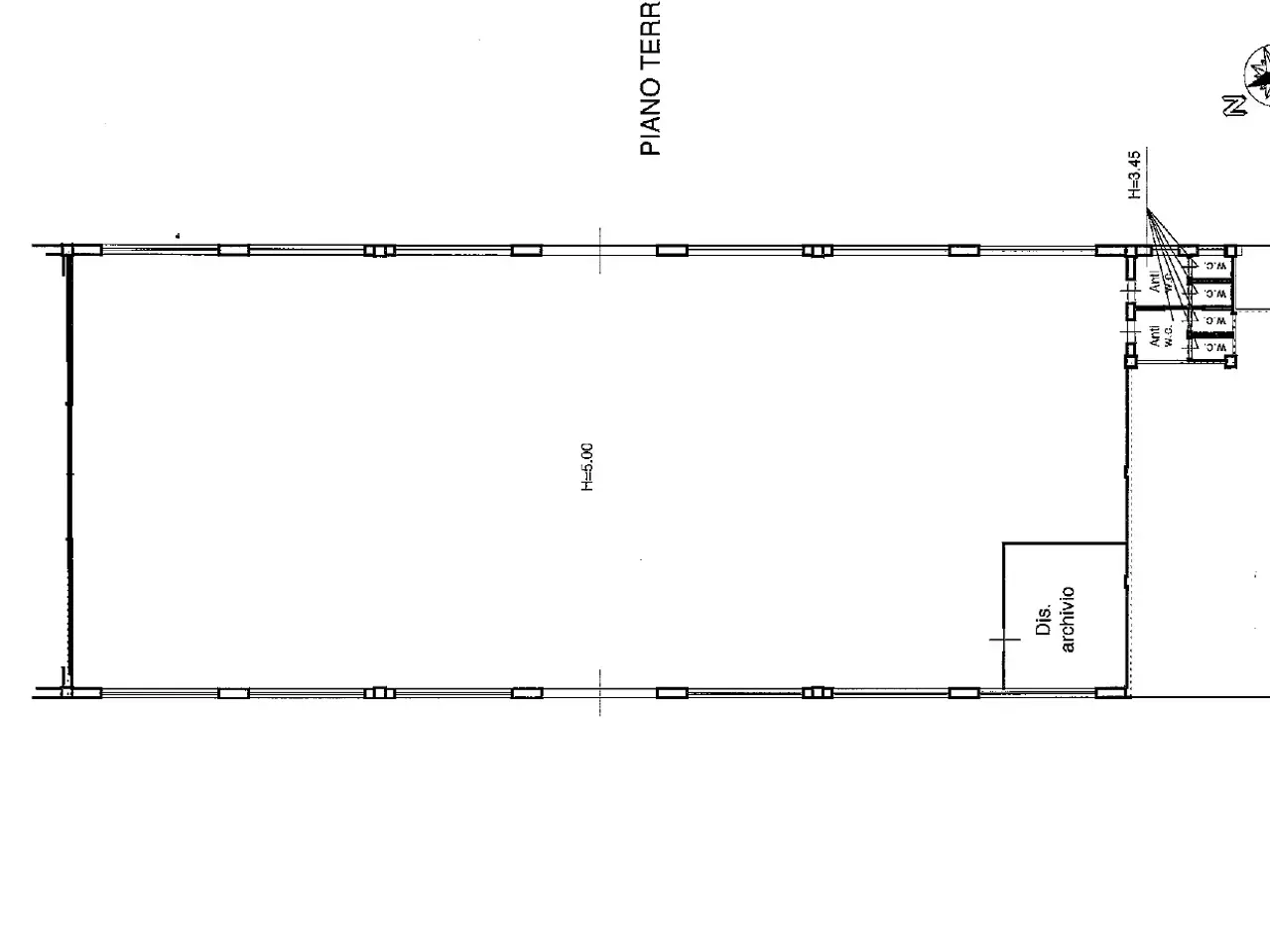 Capannone in 55016 Porcari Lu 55016, Porcari, {3} - Planimetria 1