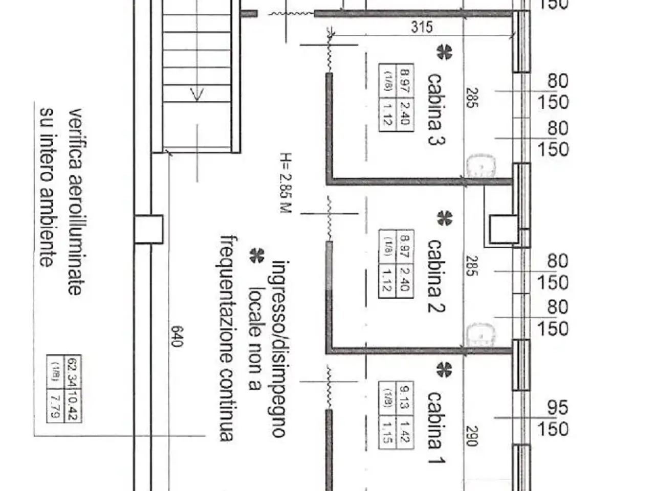 Ufficio in Via Alessandro Volta 8, Volvera, {3} - Planimetria 1
