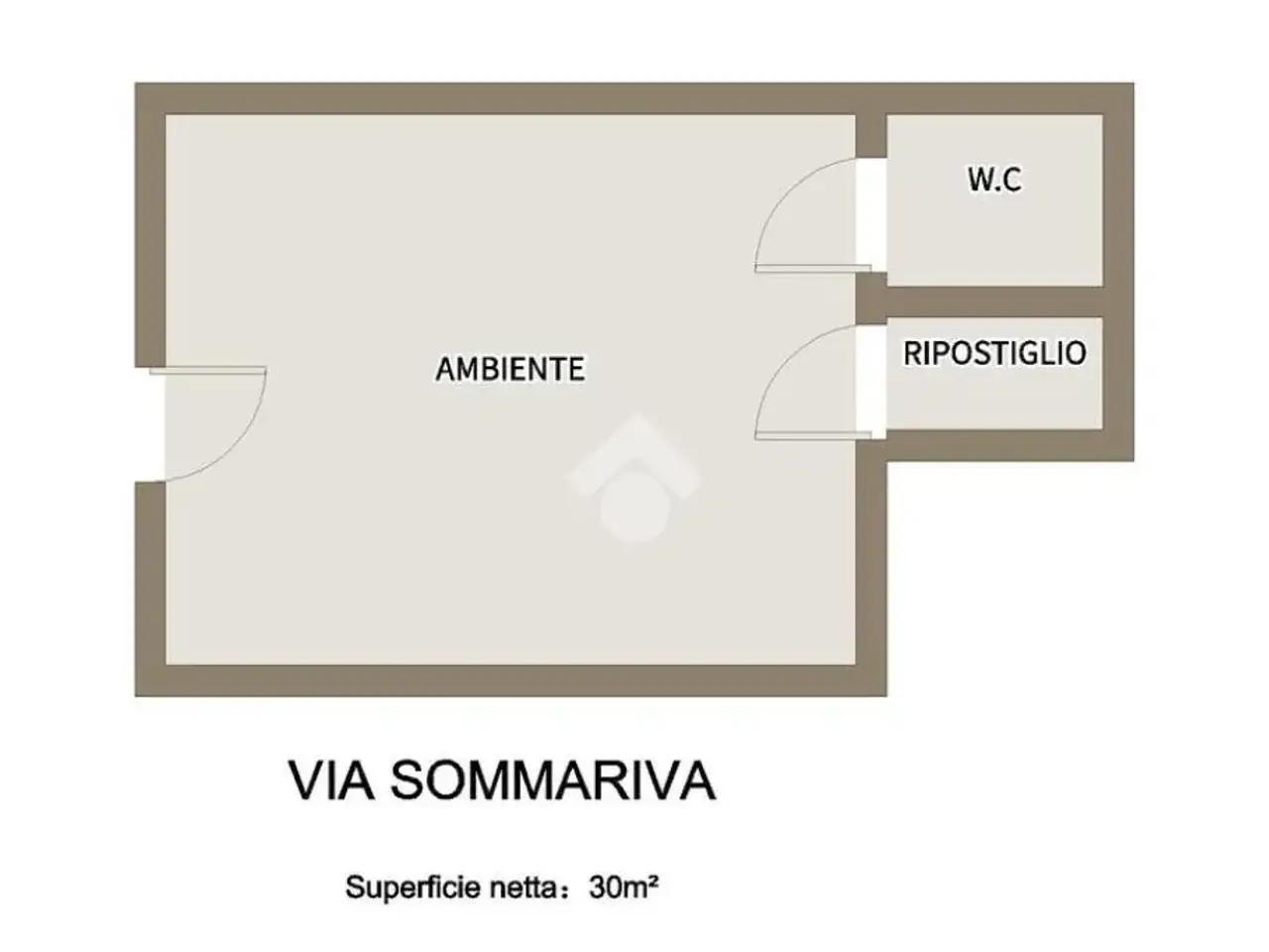 Negozio in Via d. Sommariva 91, Capaci, {3} - Planimetria 1