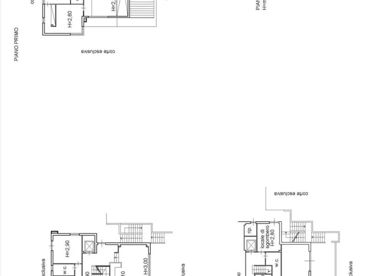 Villa in vendita, Poggio Ridente 2, Palermo - Planimetria 1