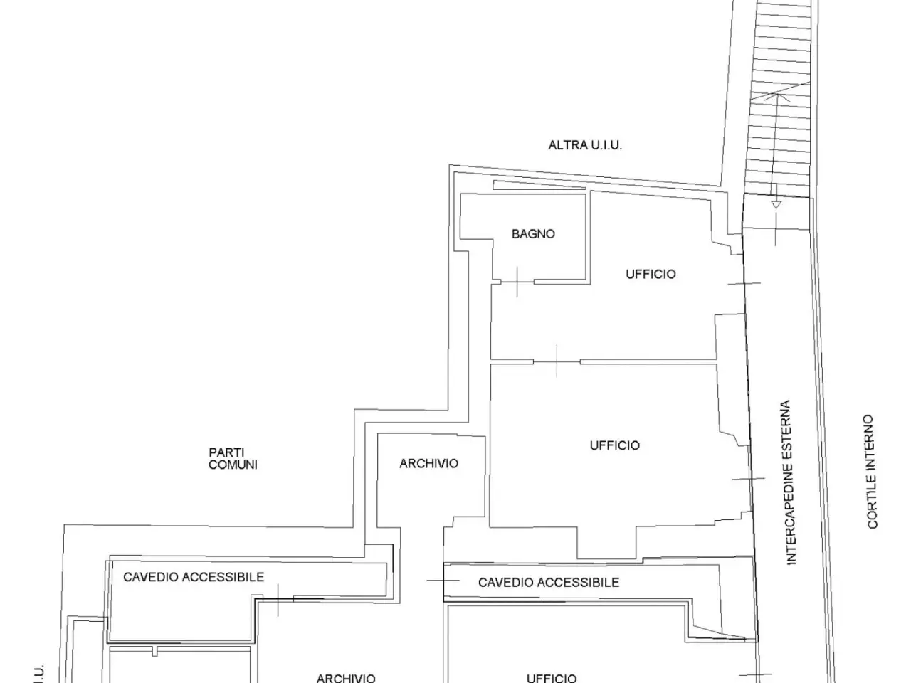 Ufficio in Viale Bligny 29, Milano, {3} - Planimetria 1