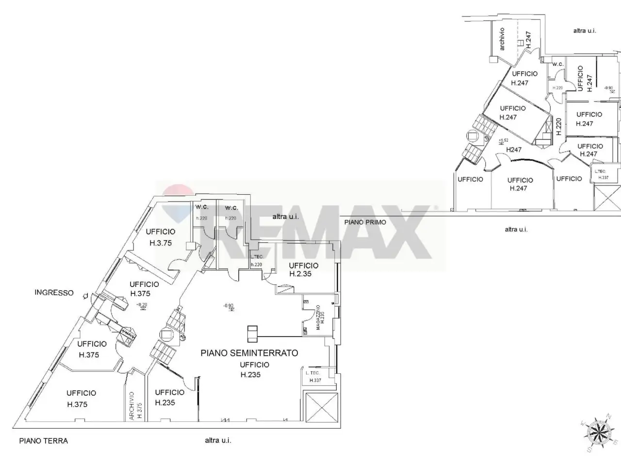 Ufficio in , Milano, {3} - Planimetria 1