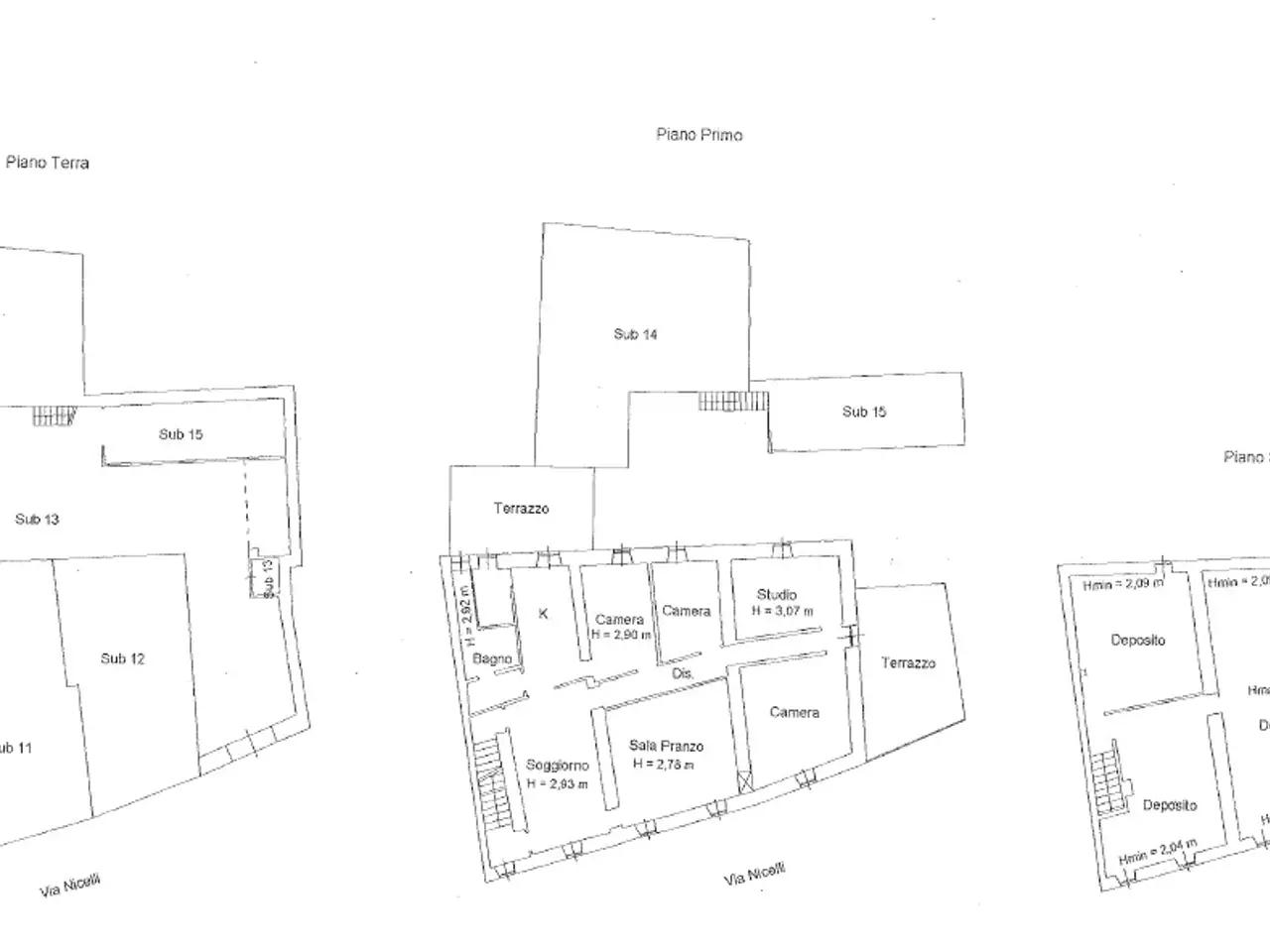 Palazzina commerciale in Via Roma 1, Lugagnano Val D'Arda, {3} - Planimetria 1