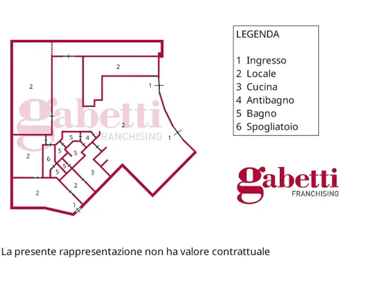Negozio in Via San Leonardo 52, Salerno, {3} - Planimetria 1