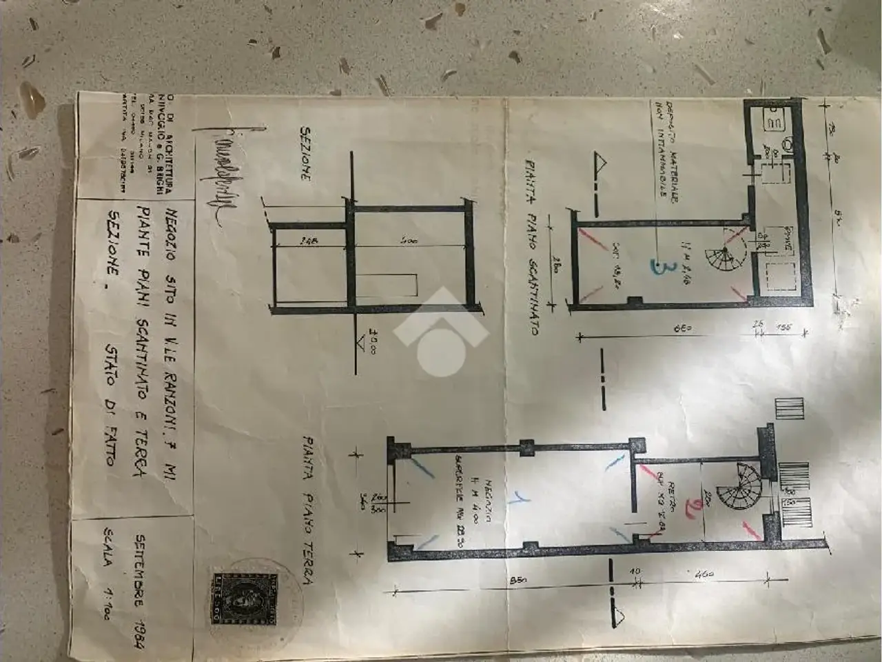 Negozio in Viale Daniele Ranzoni 7, Milano, {3} - Planimetria 1
