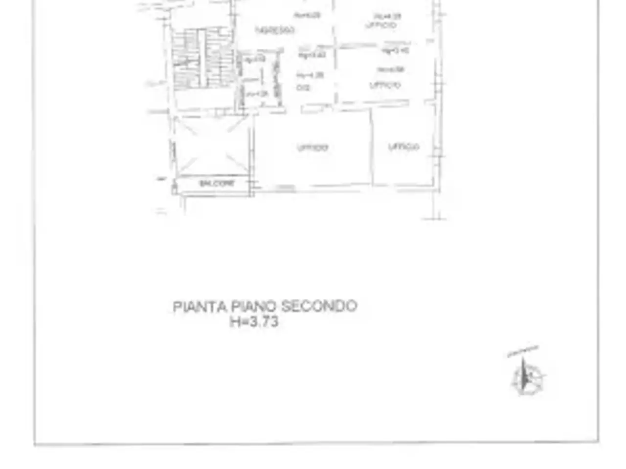 Ufficio in , Reggio Emilia, {3} - Planimetria 1