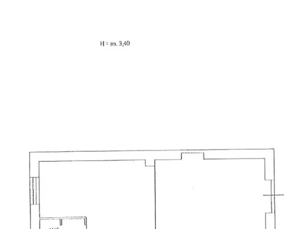 Negozio in Via Gramsci 6, Cropani, {3} - Planimetria 1