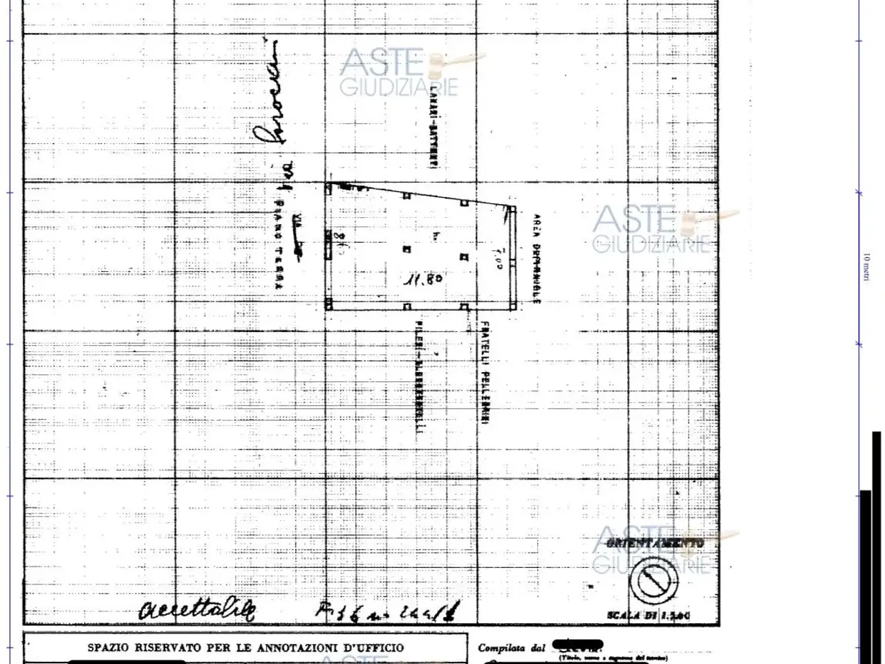 Magazzino in Via Umberto Saracini, 44, 60127 Ancona An, Italia 44, Ancona, {3} - Planimetria 1