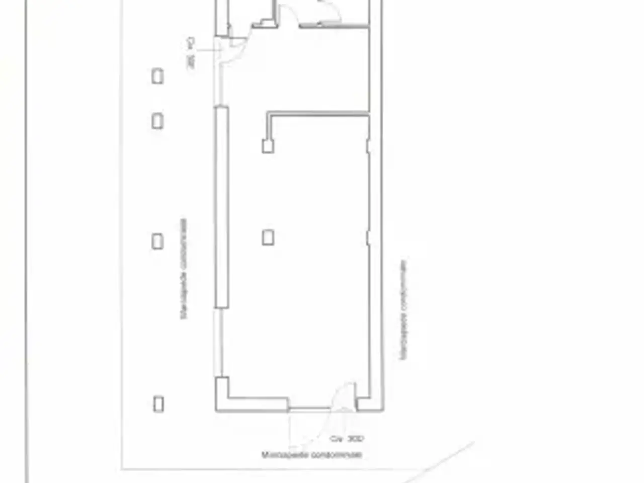 Negozio in Via Bartolomeo Parodi, Ceranesi, {3} - Planimetria 1